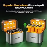 Akumulatorki AAA z ładowarką,8 sztuk,1100 mAh akumulatory AAA Ni-MH,1,2 V,o wysokiej pojemności,długa żywotność,rechargeable AAA batteries,ładowarka AA/AAA,ładowarka do akumulatorów litowych