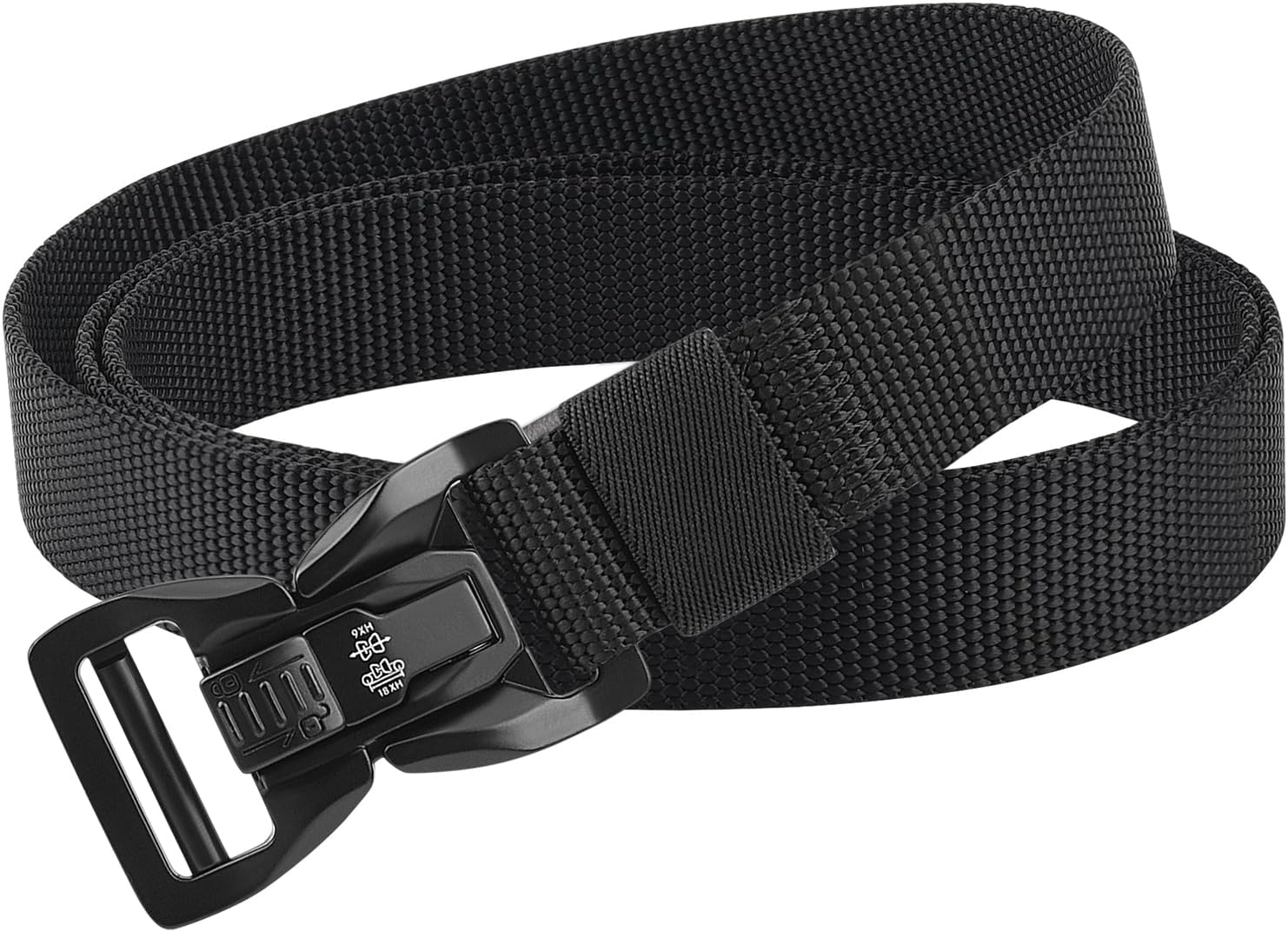 1" Web Belt for Men Quick Release Dual Lock Buckle Nylon Tactical Belts - Image 7