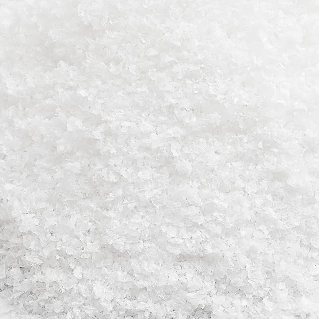 Lezevn 120g Decorative Artificial Snowflakes Christmas Party Fake Snow Scene Decoration (120g)