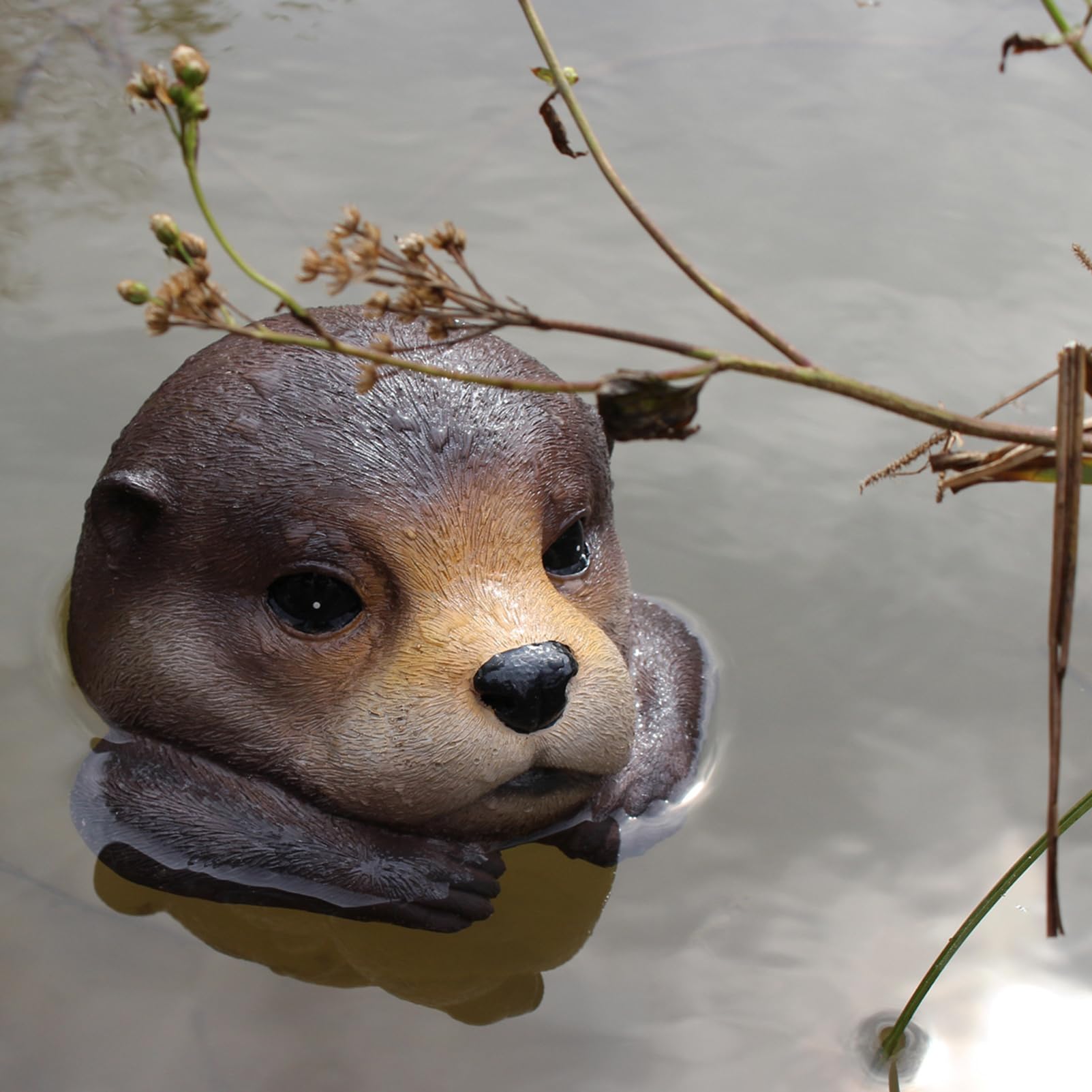 カワウソ 置物 カワウソ 置物 - メルカリ