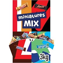 Miniatures Mix Chocolate Mini Chocolate Bar Snacks Bulk Pack 3000g