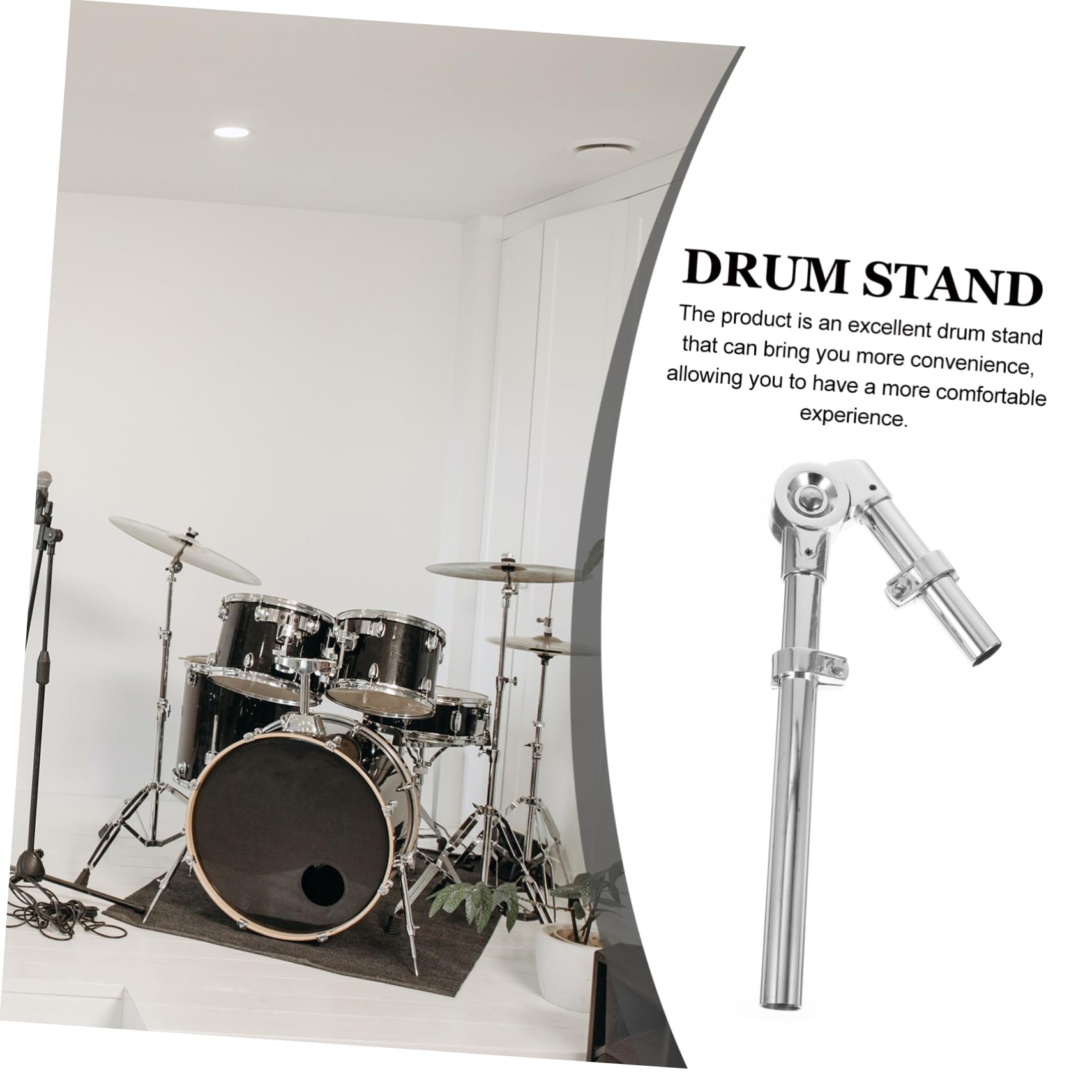 Toddmomy Soporte Para Batería Soporte Para Tom Para Instrumento De Percusión Para Batería Metálico Para Exhibición Escenarios De Actuación Para Instrumentos De Percusión