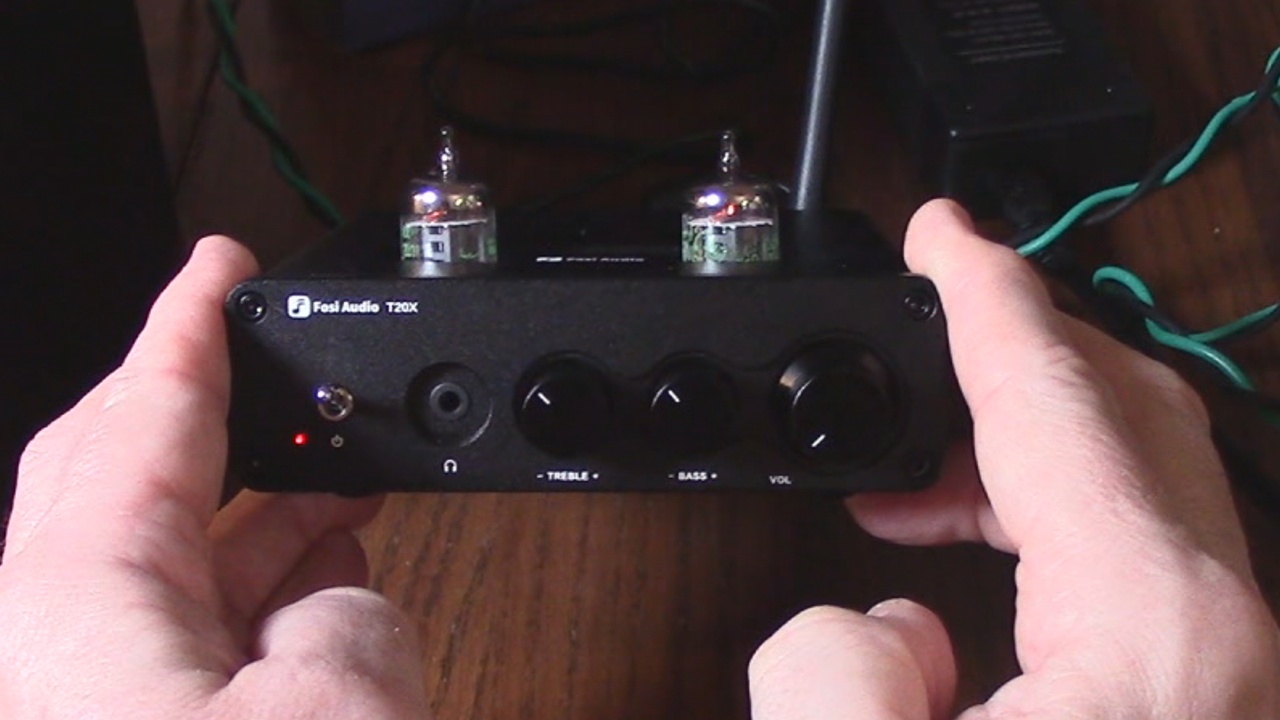 Watch Test of Fosi Audio T20X Bluetooth TUBE Stereo Amplifier 2.0