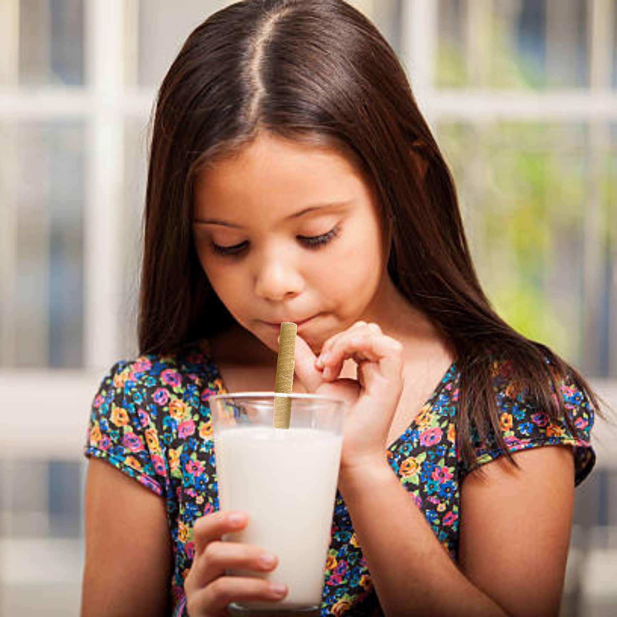 2022 Kellogg's Cereal Straws Cocoa Krispies Edible Breakfast Straw