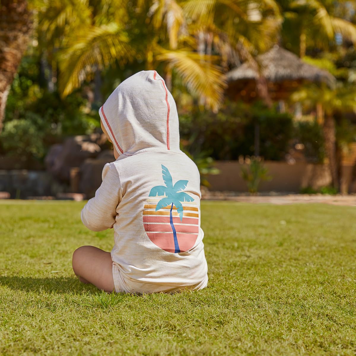 UV SKINZ LSF 50+ Baby Jungen Hooded Sunzie