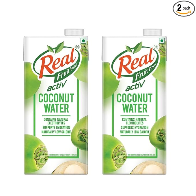 Real Activ Coconut Water Bottle, 2 x 1000 ml at Rs. 184