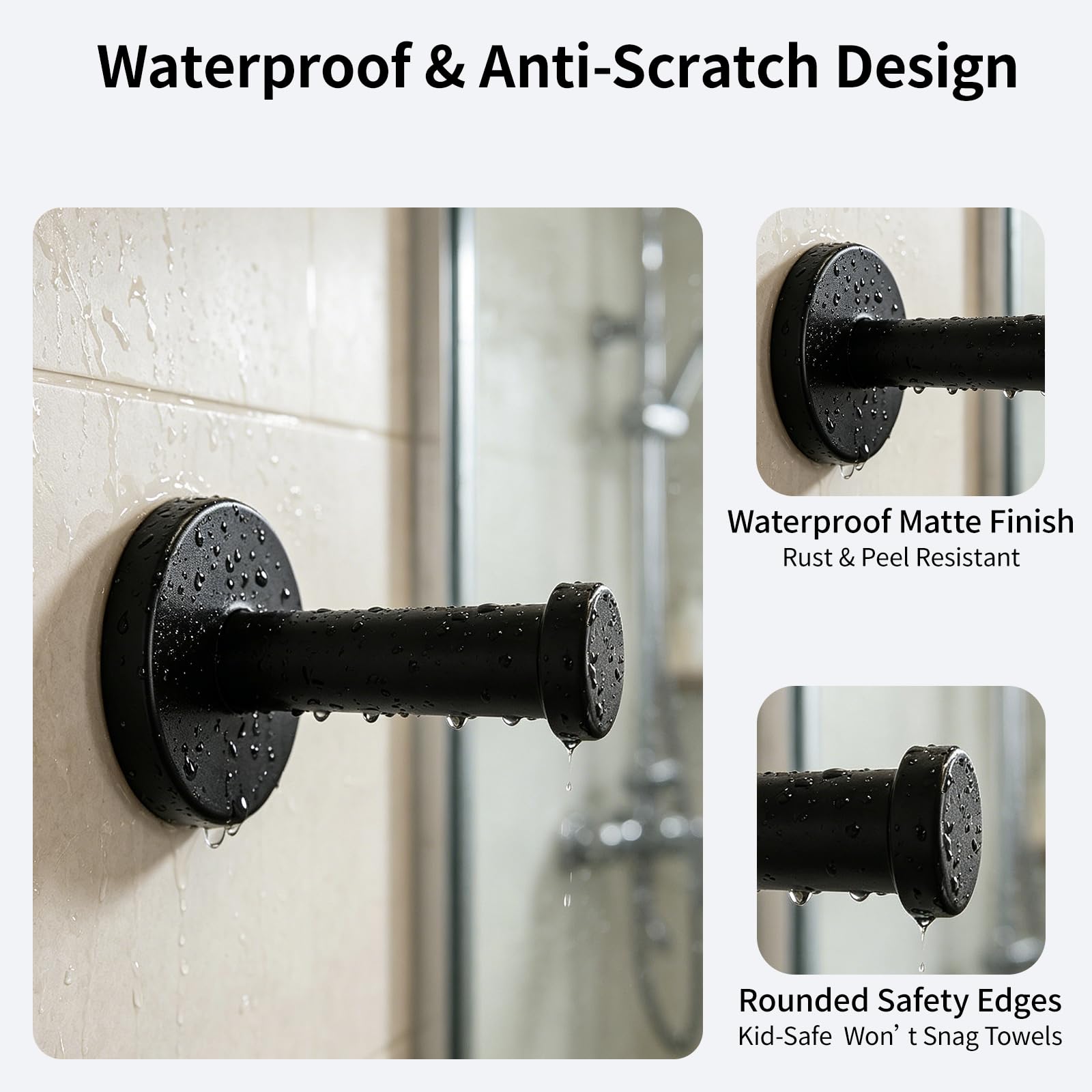 8 pezzi grandi ganci appendiabiti vintage da parete in metallo per porta, gancio per cappello, retrò per appendiabiti da bagno e cucina | Leroy Merlin