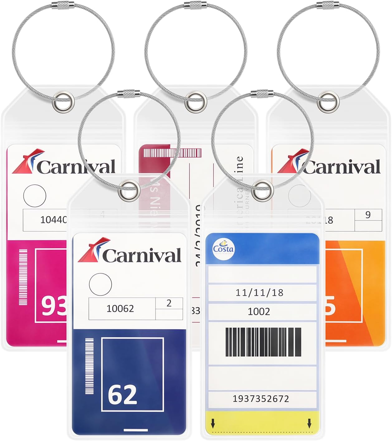 Large Cruise Luggage Tags