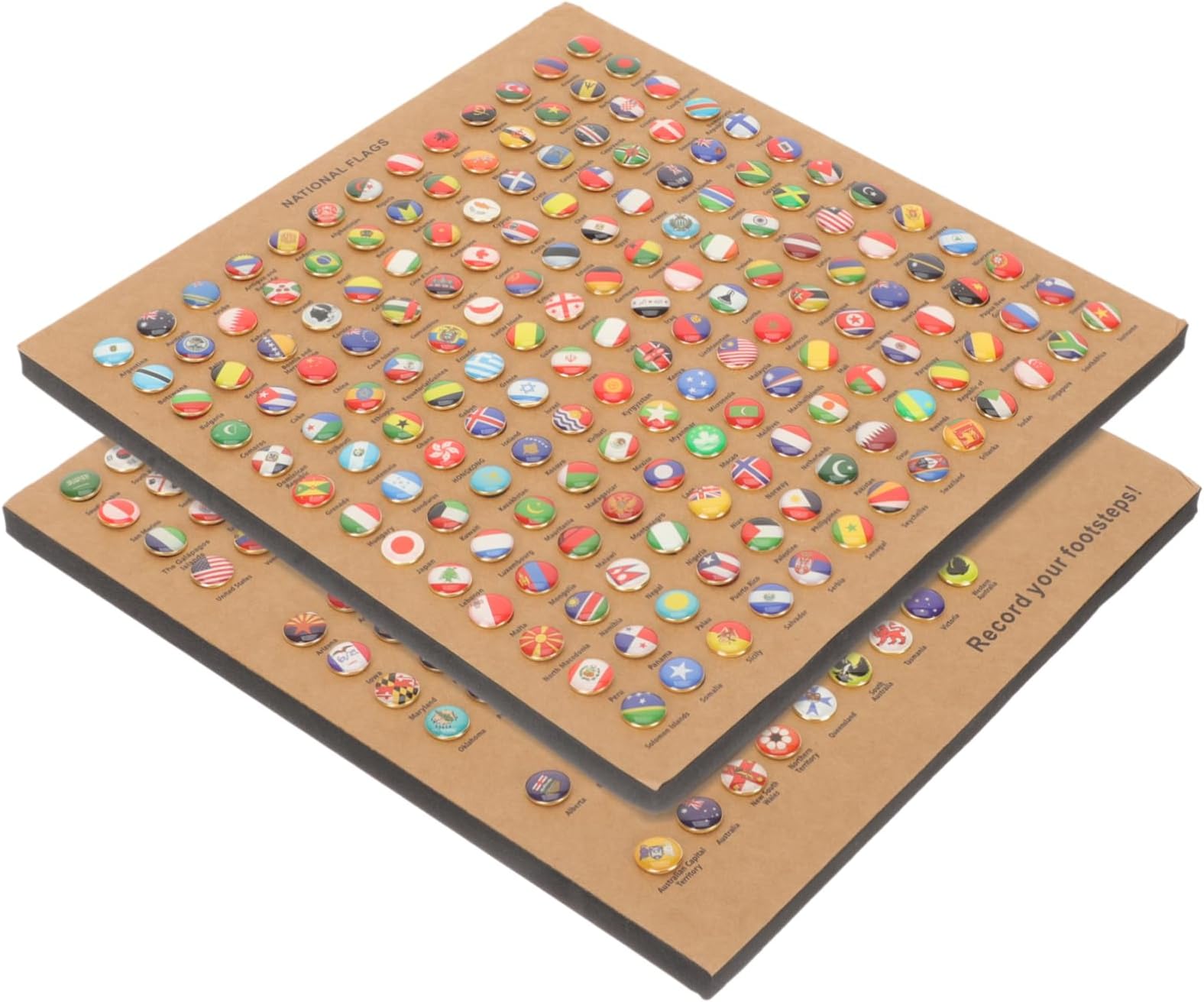 Operitacx 872 pcs Flag Drop Glue Push pin Office Bulletin Board Thumb Tacks Cork Board for Office map for Travel map Board map Thumb tack map Marker pins Photo map Fixing Tools Flag Pushpin