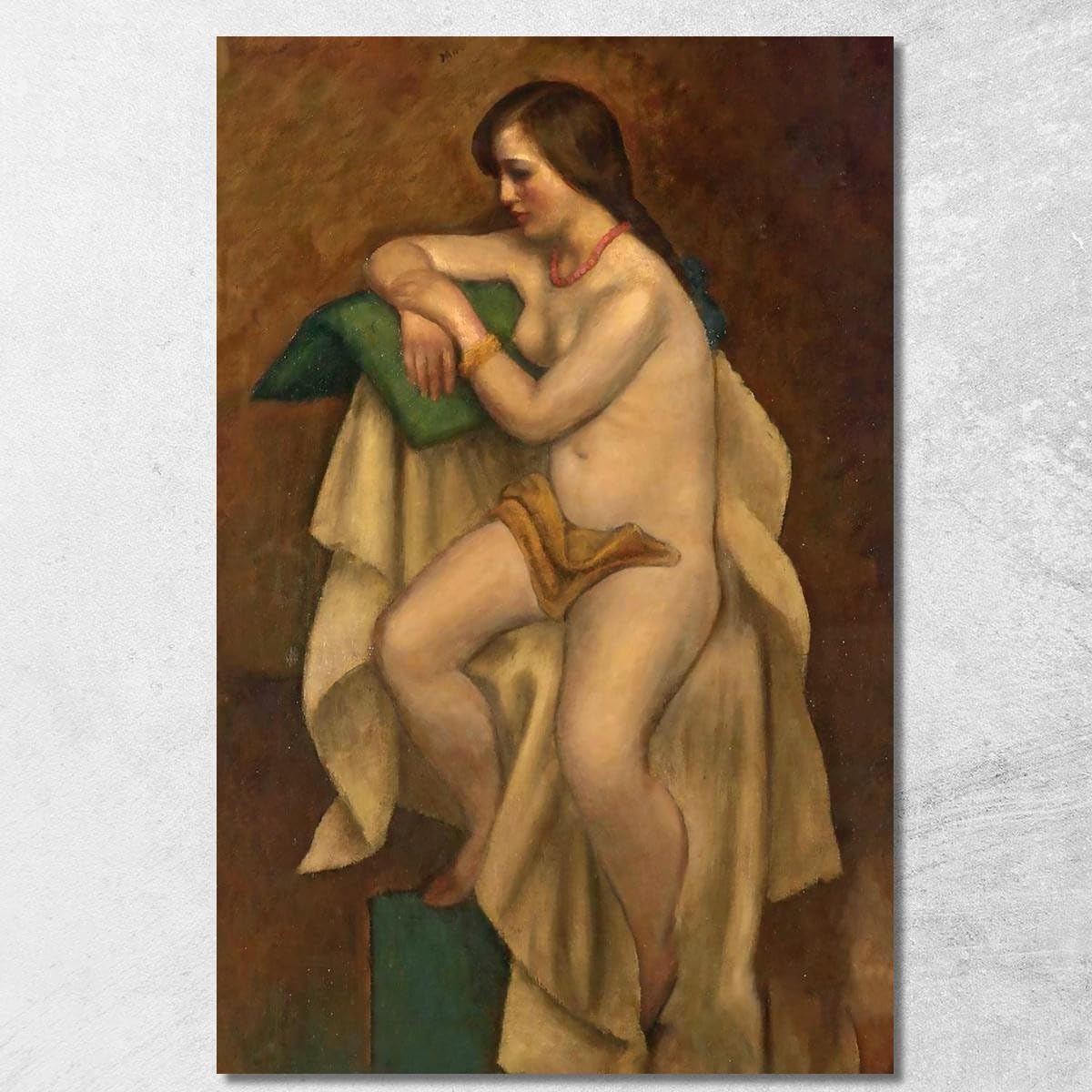 Tableau Adolescence Mark Gertler déco murale prête à poser 50x30