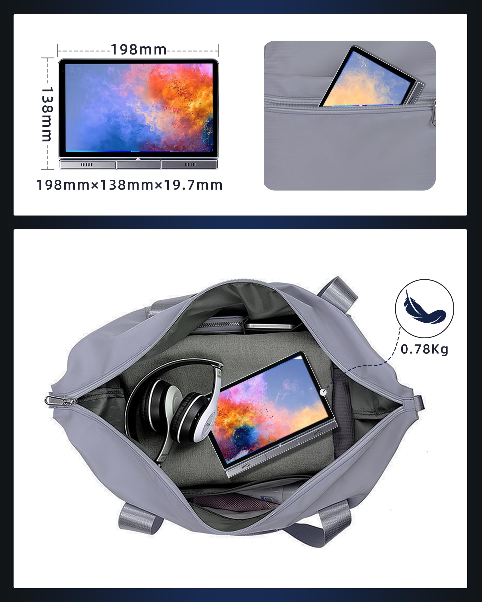 Amazon.co.jp: KOOFORWAY 8インチミニノートパソコン 2イン1、Win 11