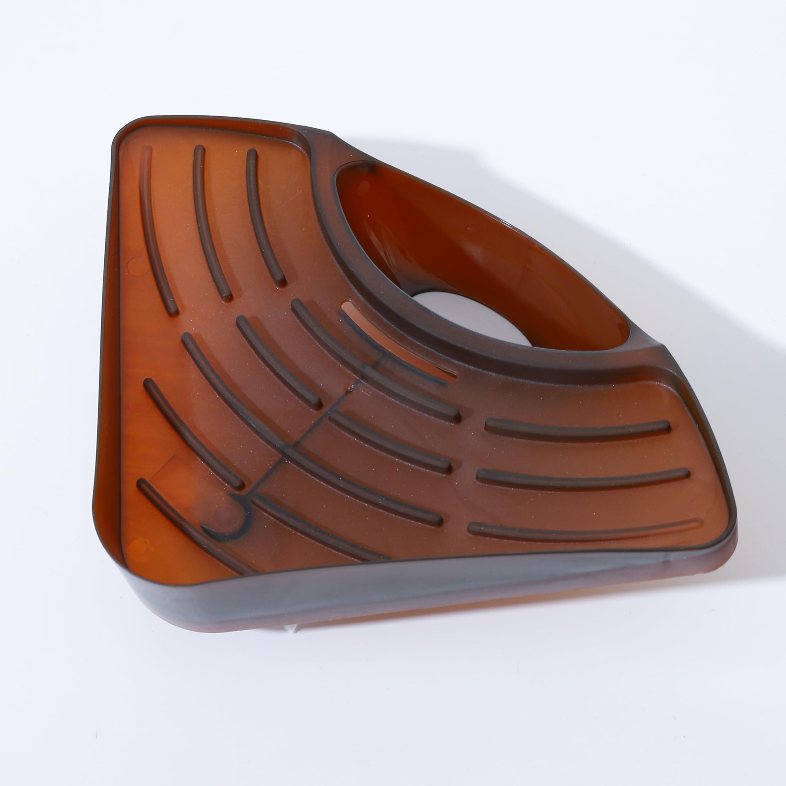 Kuber Industries Kitchen Dish Drainer Basket for Kitchen | Food Strainer Stand for Kitchen| Multipurpose Kitchen Sink Stand | TM15007BR | Brown