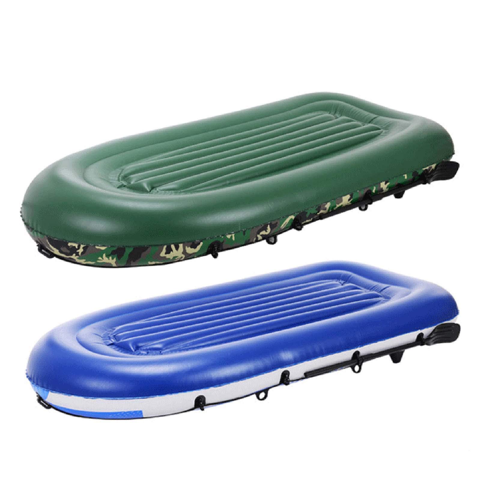 Schlauchboot für 4 Personen, Gummifischerboot Ruderboot mit Pumpe, Ruder, Reparaturwerkzeughalterung bis 320 kg Geeignet für angeln, Wassersport, Urlaub und Freizeit