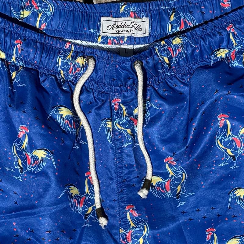 Men’s Sandbar Swim Trunks – 7" Inseam Quick-Dry Shorts with Mesh Liner & Drawstring Waist for Beach or Pool3