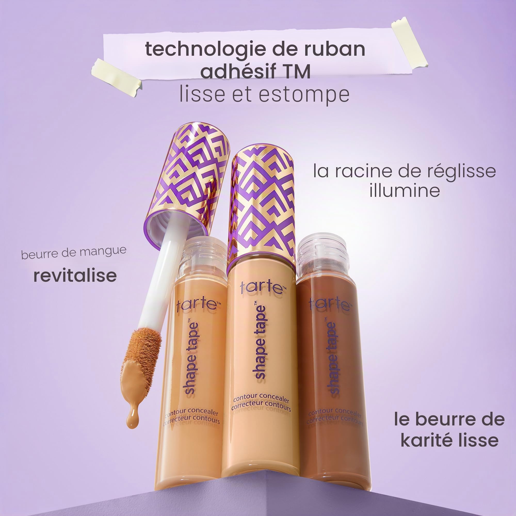 Tarte - Correcteur Shape Tape, neutre clair, crème