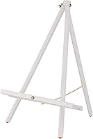 Vista 14 de Creative Mark Thrifty - Caballete de madera para pintar una sola unidad, peso ligero duradero, ángulo ajustable para dibujar y pintar, acabado