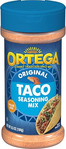 Ortega Seasoning Mix, Taco Seasoning, 6.5 Ounce (Pack of 12)