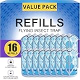 BAIMNOCM 16 Pack Refills Cartridge Compatible with Flying Insect Trap M364 M364A and Max, White