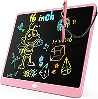 Vista 14 de KOKODI Tableta de escritura LCD, regalos para niños y niñas de 3 años, tableta de dibujo de 10 pulgadas, tablero colorido para garabatear