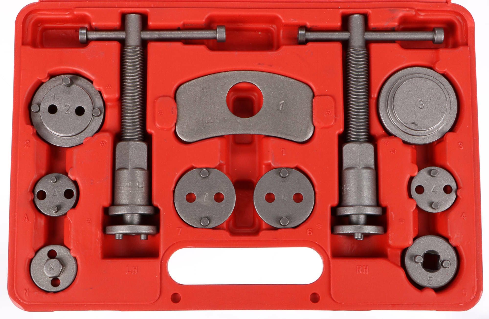 Mechanic Brake Set 22 | Juego de reposicionador de pistones de Freno 22 pzs | Reposicionar el pistón de Freno al Cambiar los Discos | Las Zapatas o Las Pastillas de Freno