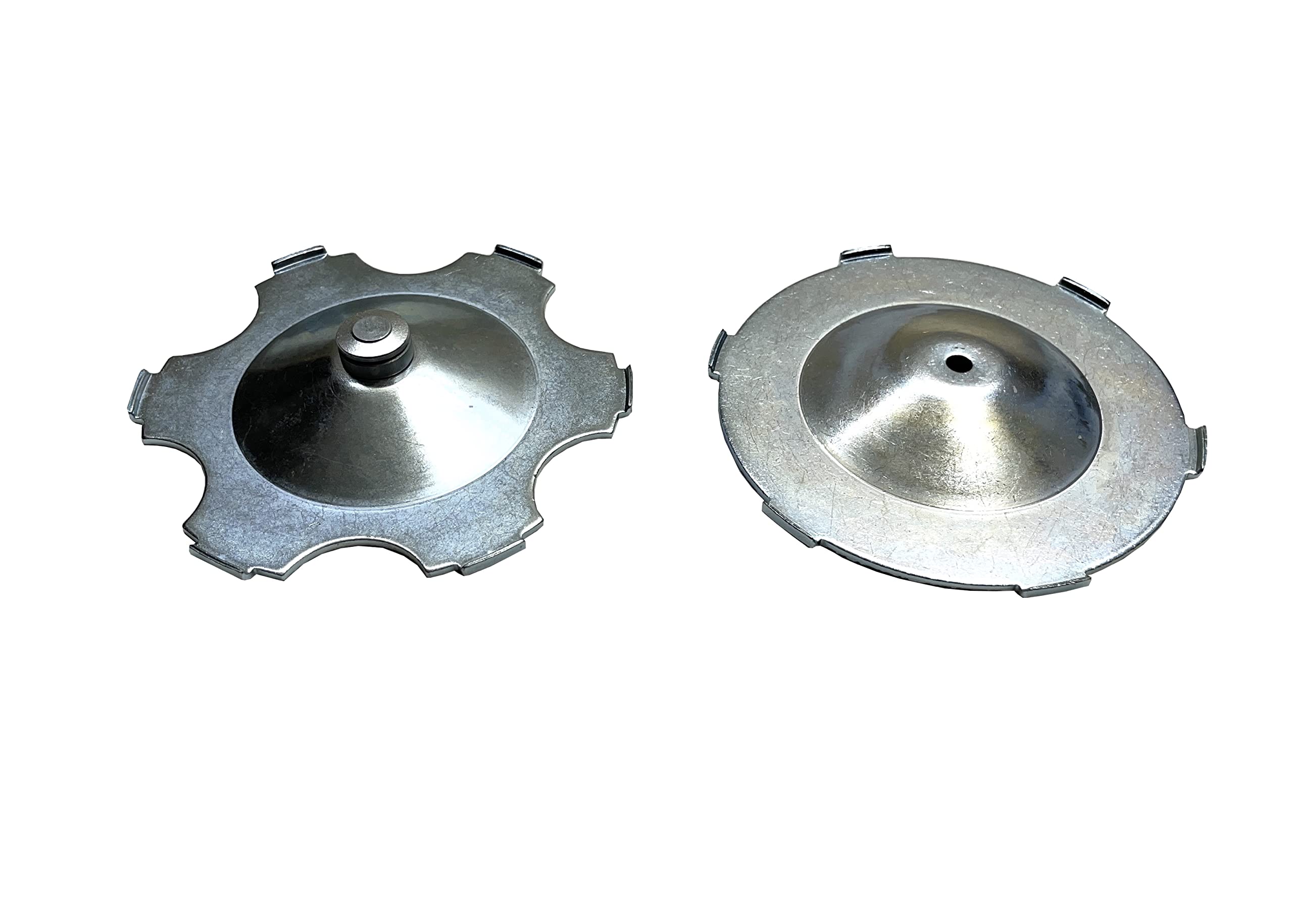 2x Kupplungsdruckplatte Set (Tuning + Standard) passend für Puch Maxi N, S – E50 Automatik Motor – inkl. Nadellager – für Mofa/Moped Kupplung