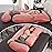 Pregnancy Pillow,Full Body 57 Inch Maternity Pillow with Removable Washable Cover - Sleep Support for Legs, Back, Neck, Shoulder, HIPS, Belly for Pregnent Women,Pink Velvet Cover