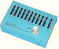 Lelukee Equalizador De Pedal 10 Bandas Com Dez Efeitos Guitarra Para Baixo 4 E 5 Cordas Elétrica 6 7 31,25 Hz A 16 Khz (10 Bandas)