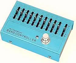 Lelukee Equalizador De Pedal 10 Bandas Com Dez Efeitos Guitarra Para Baixo 4 E 5 Cordas Elétrica 6 7 31,25 Hz A 16 Khz (10 Bandas)