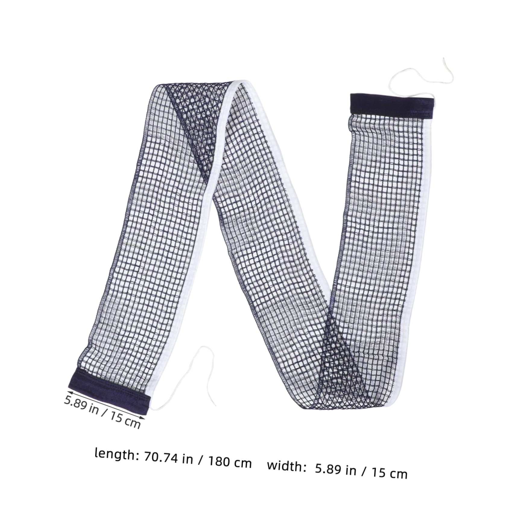 HANABASS Replacement Mesh Net for Table Tennis Extender Net Nylon Material Standard Size Easy Install