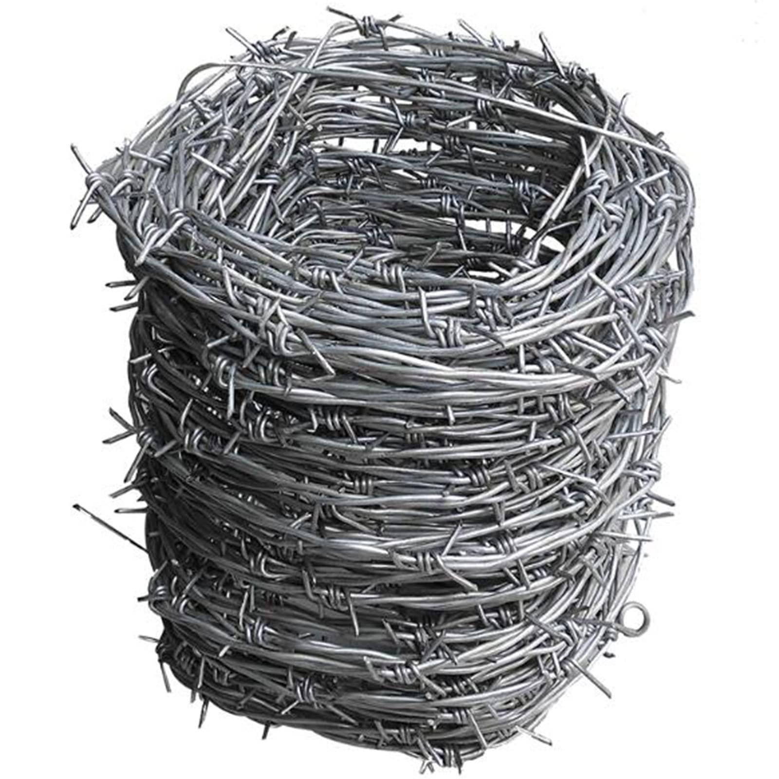 LFFH Alambre De Púas, Cerca De Alambre De Púas, Cerca Duradera Libre De Óxido For Ferrocarriles, Aeropuertos, Barrera, Barandillas (Color : 20M)