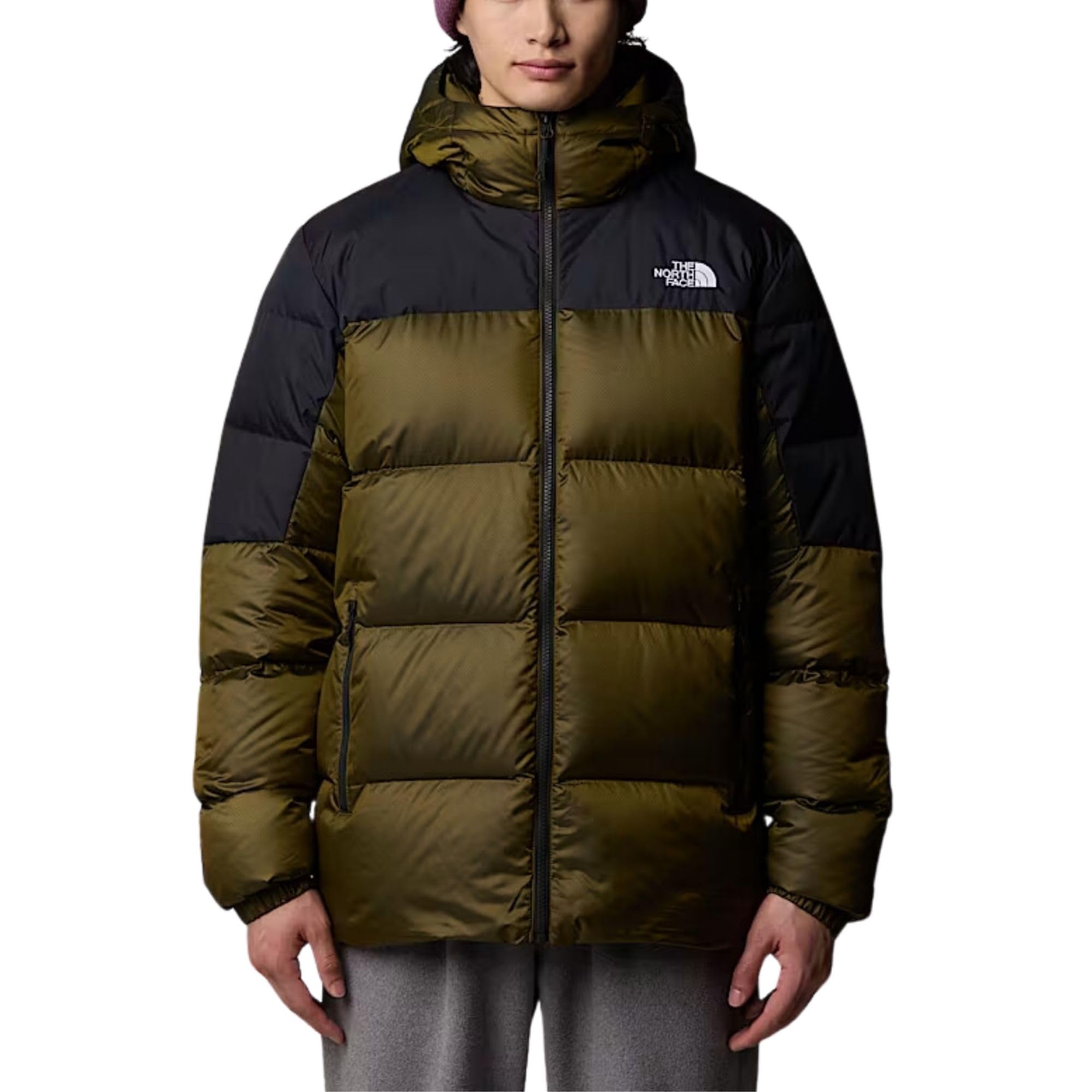 The North Face Men's Diablo Down Jacket, Moss Green Black Heathe, XXL