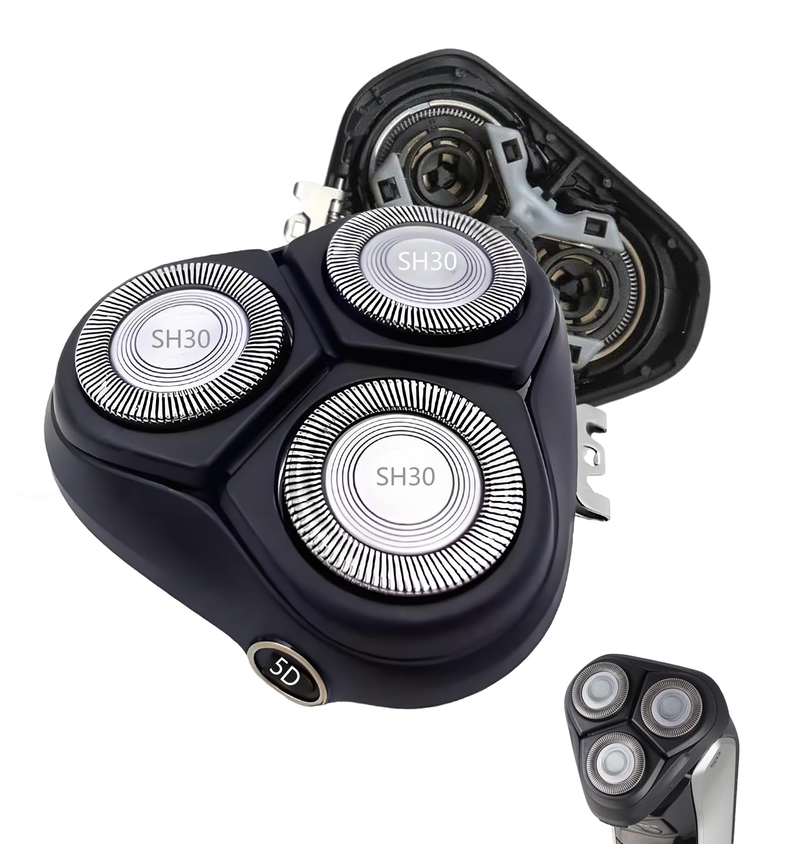 S3000 Replacement Heads Compatible with Phili*s Norelco Shaver Series 3000,Razor Replacement blades for S3000 Series S3206 S4303