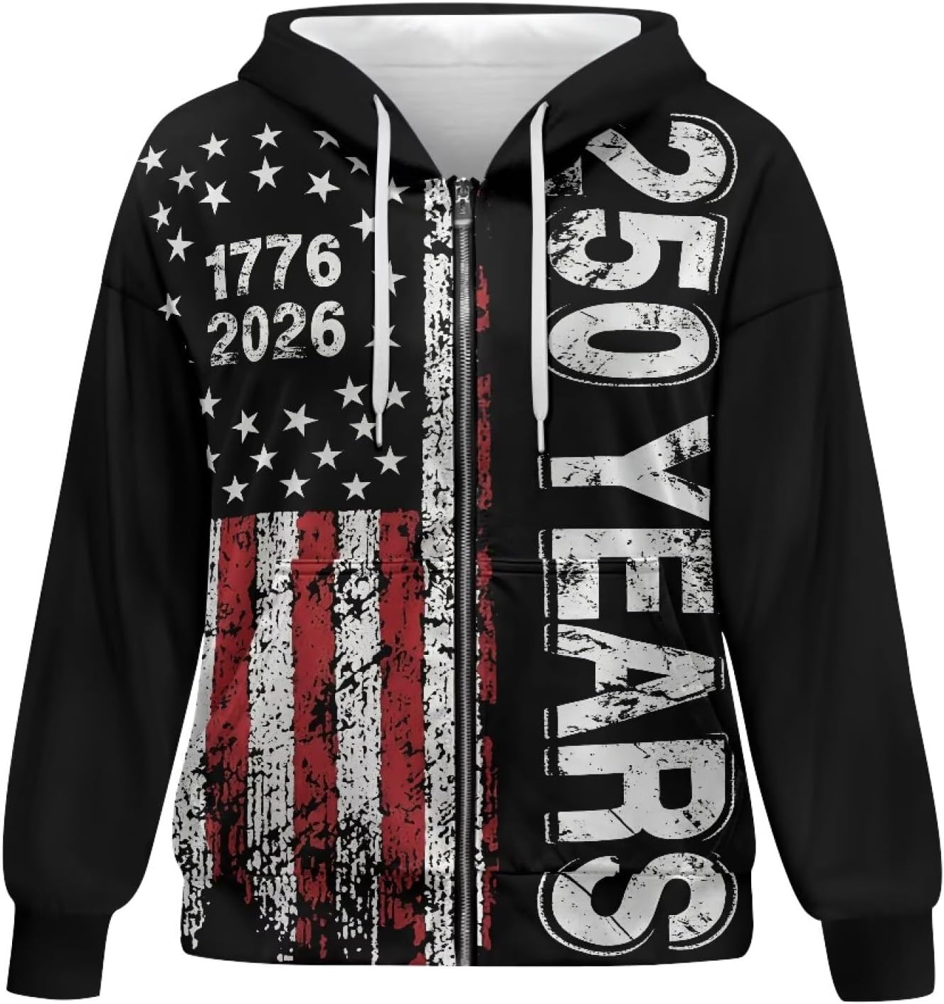 2026 Women's Oversized Hoodies with Zipper Fashion Full Zip Up Sweatshirts Jacket Outfit with Pockets