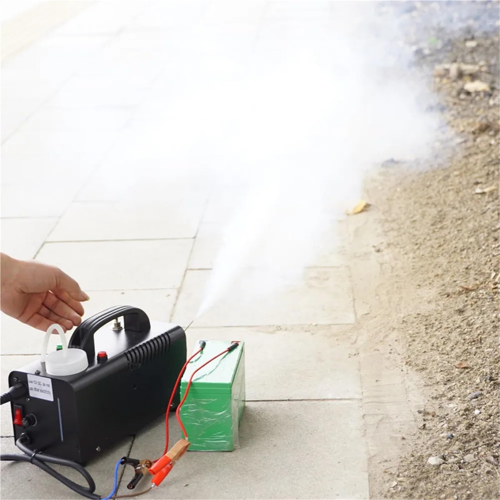 12V Maszyna do roztoczy i mgły, Urządzenie do fumigacji pszczół, Pszczelarstwo, Elektroniczny opryskiwacz o niskim poziomie atomizacji, Kontrola roztoczy
