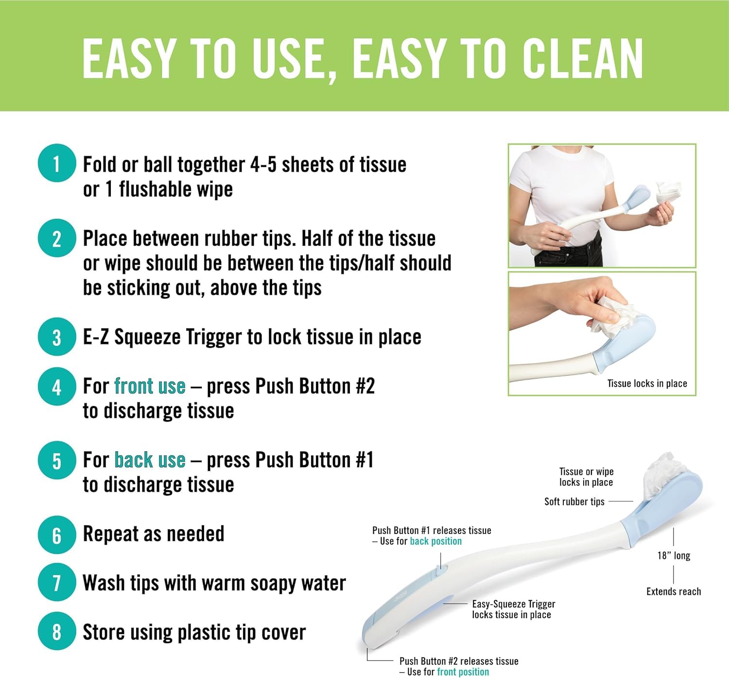 Juvo Toilet Aid - Dignified Personal Hygiene -5