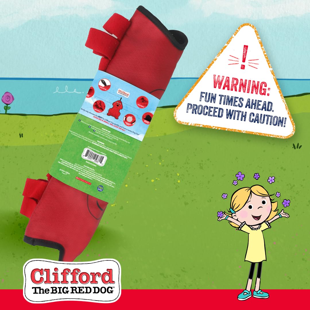 Clifford® Schnüffel-Leckerli-Matte, 59,7 cm, Puzzle-Spielzeug für Hunde, geistige Stimulation, langlebig, langsames Füttern, Quietscher, weich und sensorisch