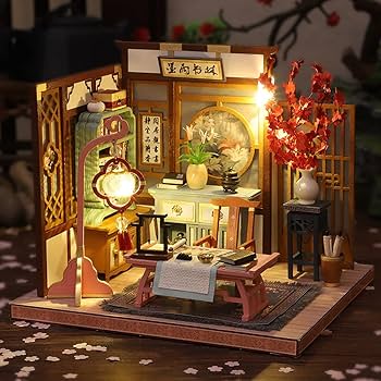 Amazon.co.jp: SUNYUM DIY木製 ドールハウス 手作りキットセット