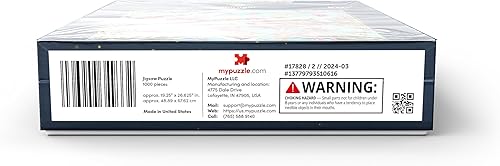 Miniatura 9 de MyPuzzle - Rompecabezas de 1000 piezas para adultos con diseño floral vintage sin costuras