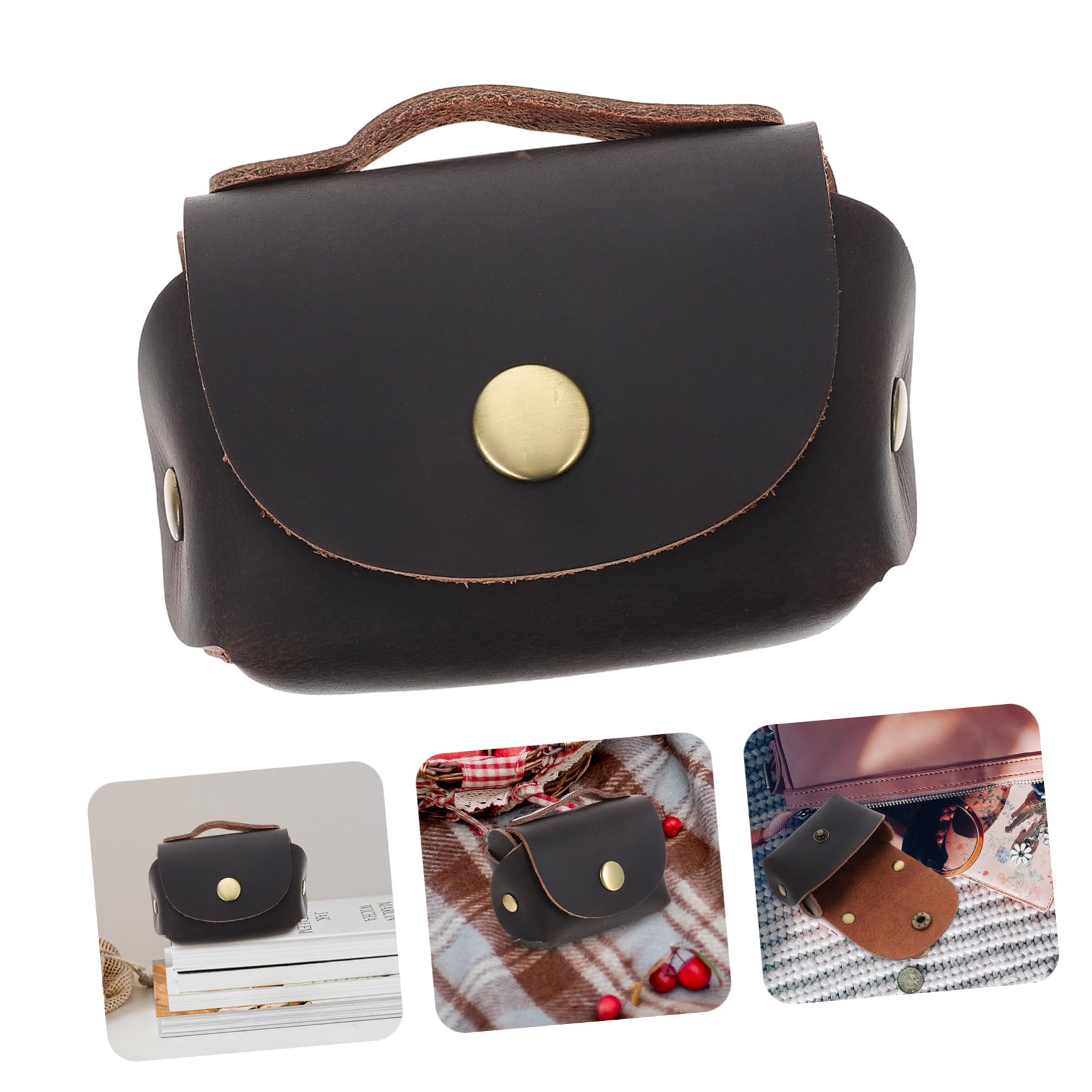 Holibanna Key Storage Case Dividers for Wallet Portable Coins Bag Car Key Pouch Easy to Carry Sturdy Use