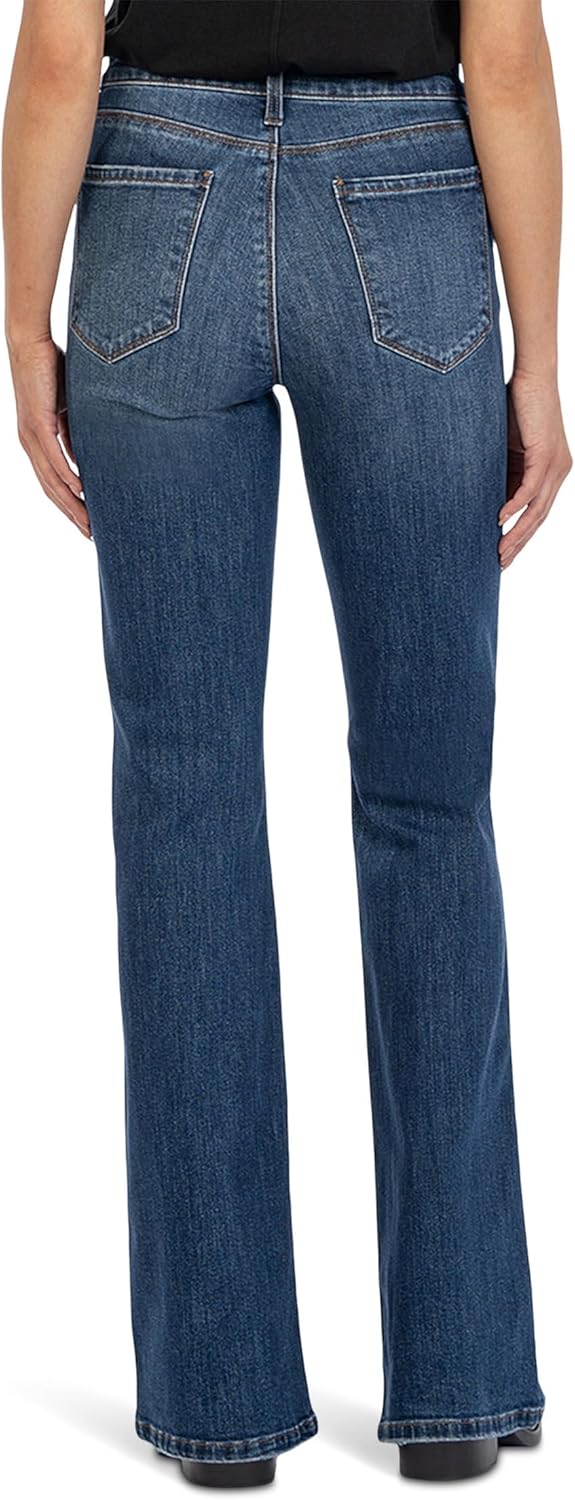 KUT from the Kloth Ana High-Rise Fab Ab Super Flare in Ennobled