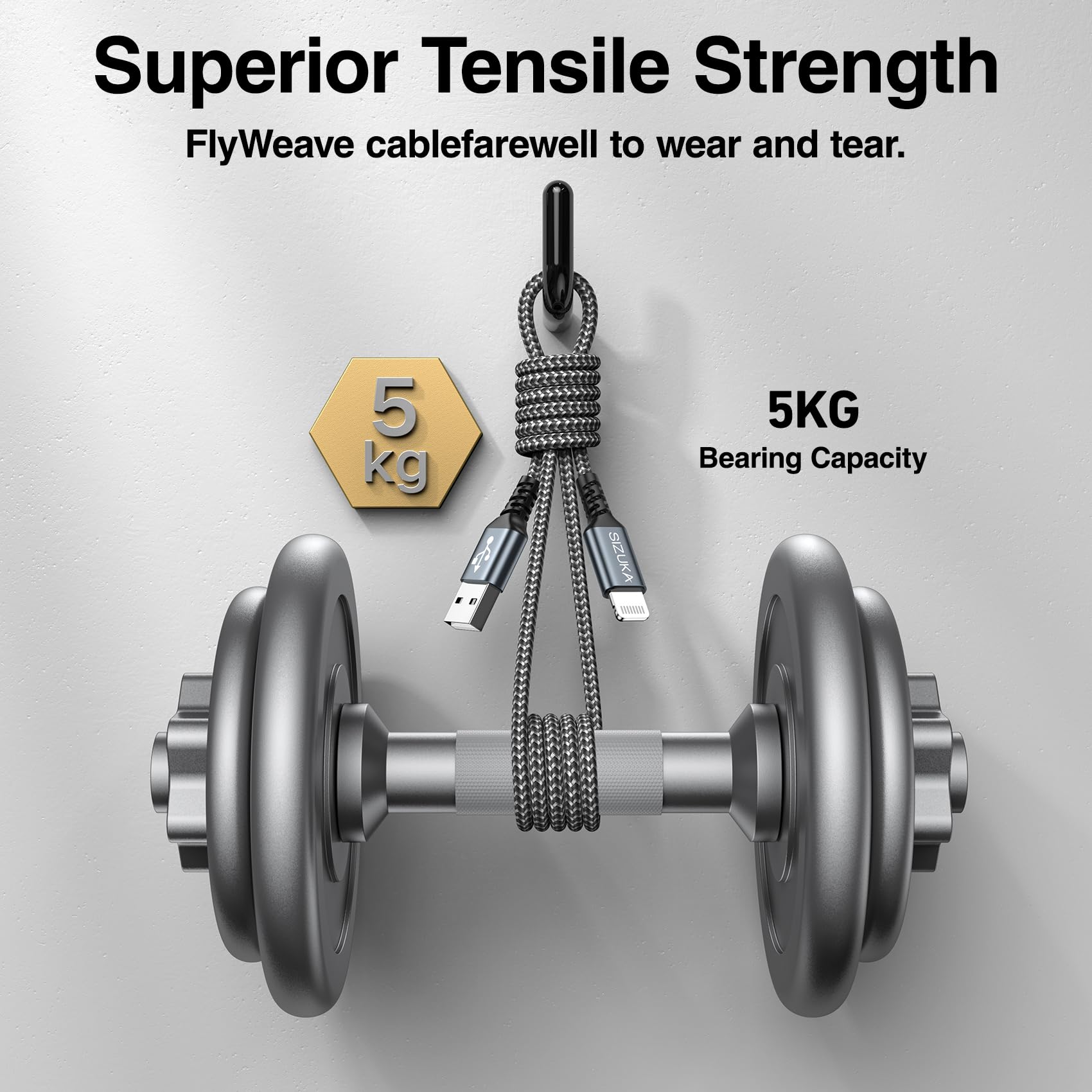 Cavo iPhone 2M/3Pezzi [Certificato MFi] Cavo Lightning USB Cavo Ricarica iPhone Nylon Caricabatterie iPhone Carica Rapida per iPhone 14/13/12/11/X/XS/XS Max/XR/8/8 Plus/7/7 Plus/6s/6s Plus/5s/SE 2020