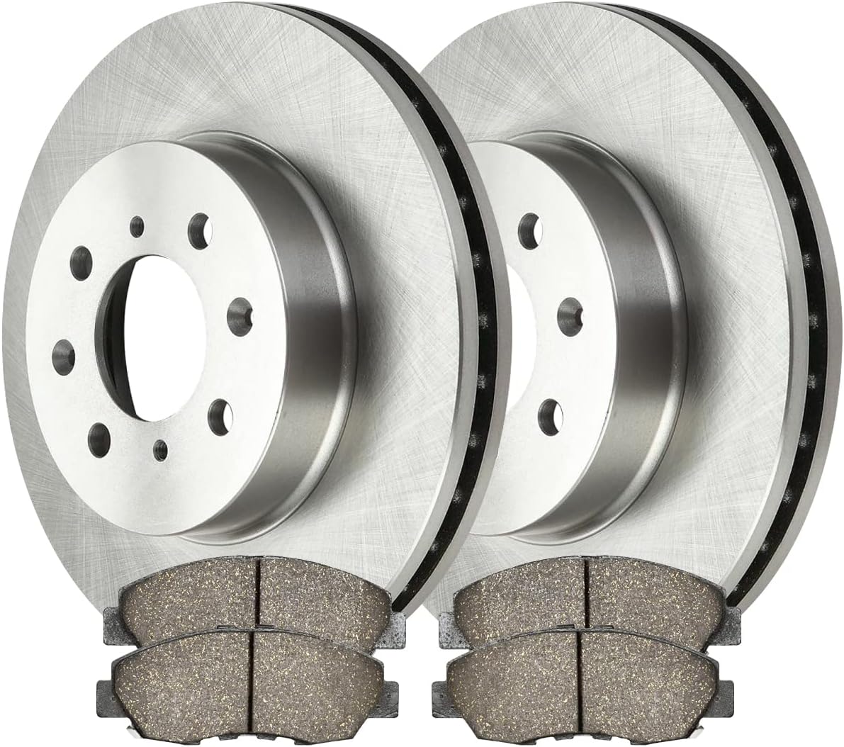 La Rams Front Brake Pad Set - Compatible With 2009 - 2020 Honda Fit 1.5L 4-Cylinder 2010 2011 2012 2013 2014 2015 2016 2017 2018 2019 2023 Ram 1500 - Foto 5