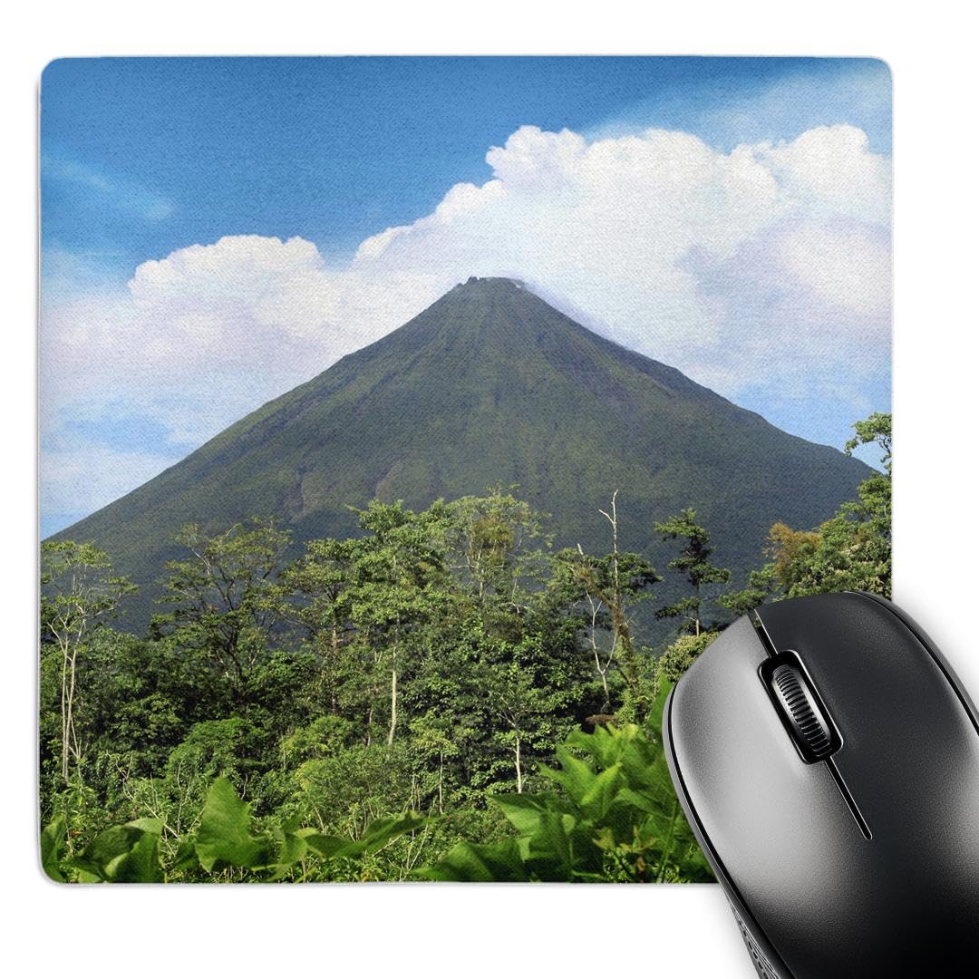 3dRose Arenal Volcano National Park, Costa Rica - SA22 MGL0008 - Mouse Pad, 8 by 8 inches (mp_141711_1)