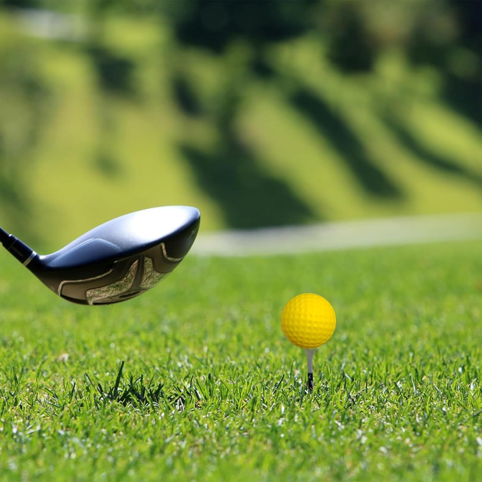AHEJIOO 16 pelotas de golf, pelotas de golf, pelotas de espuma, pelotas de minigolf, comprar, alfombrilla de vicio putting, pelota de espuma, colorido entrenamiento