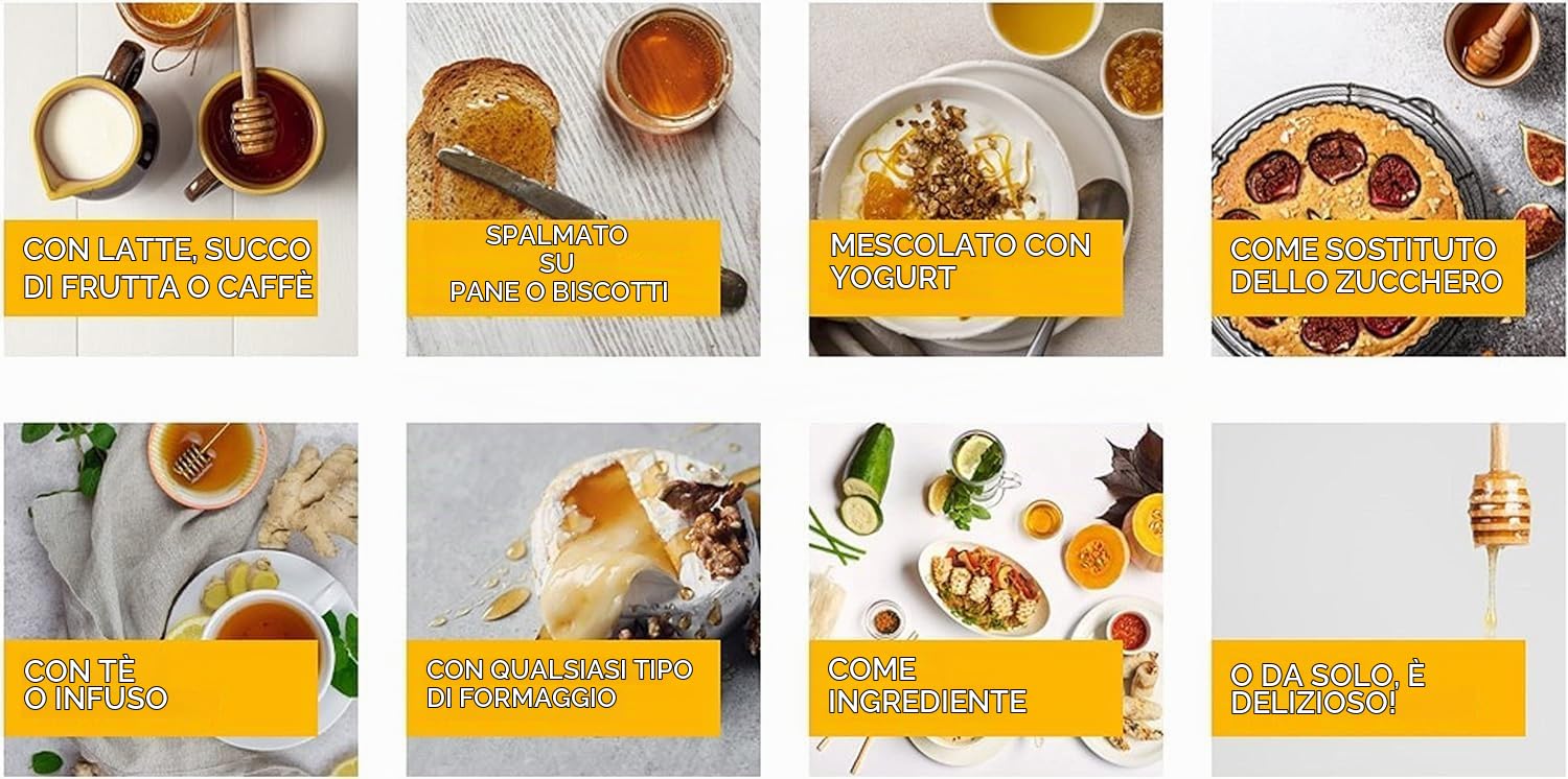 Miel di euforbia (honey) del Marocco 100% puro e naturale vero premium 300 g - qualità più sottile, grande varietà di sapori deliziosi. (300g)