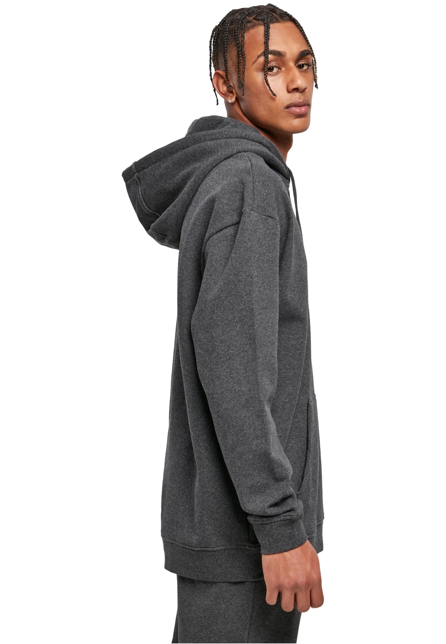 Build Your Brand Bluza z kapturem Mężczyźni Basic Oversize Hoody