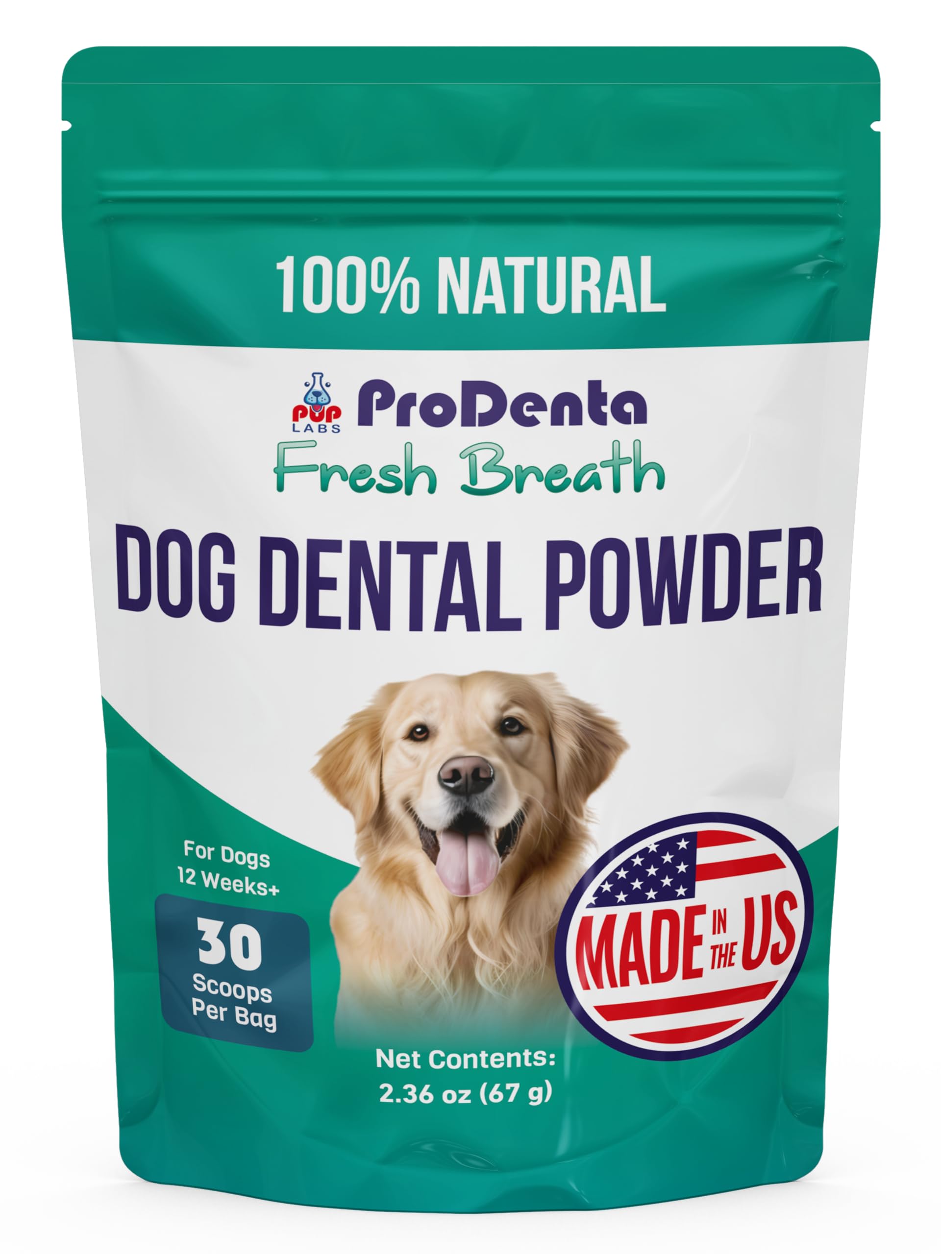 Amazon.com : Pup Labs ProDenta Fresh Breath for Dogs, All-Natural