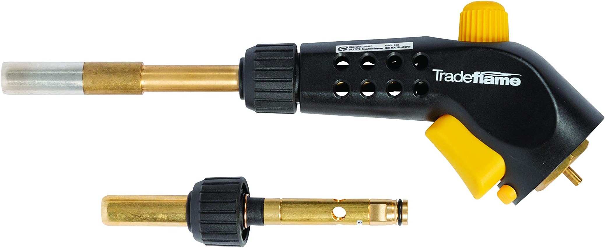 MAPP / MAP / PROPANE GAS TORCH KIT [TRADEFLAME ULTIMA TURBO TF/ULTRA TORCH]…