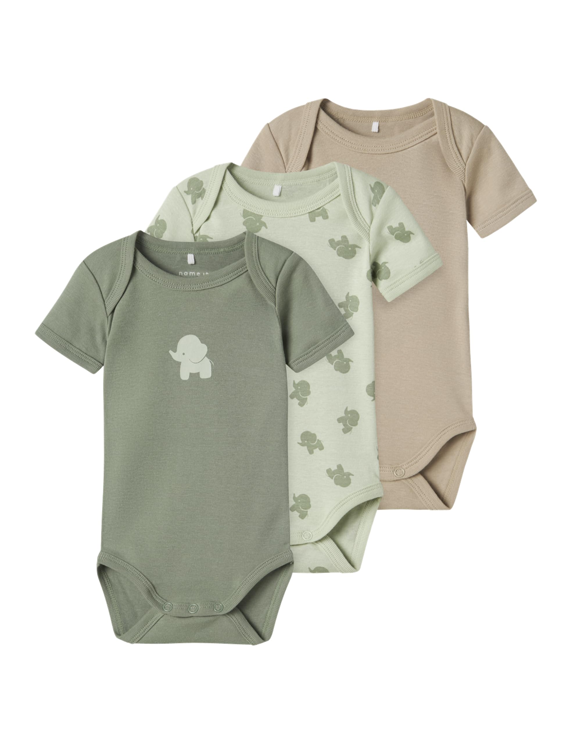 Męskie Sea Foam Nbmbody 3P SS Ss Elephant Noos, Numeric_50 (3 sztuki), Pianka Sea Foam., numeric_50