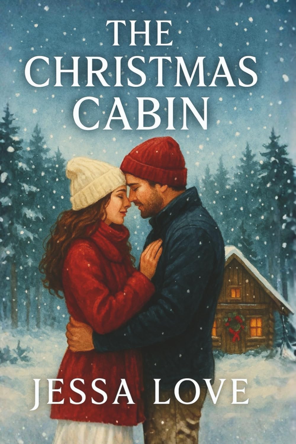 The Christmas Cabin: A Cozy Small Town Holiday Romance About Love, Secrets, and Finding Home (Maplebridge Holiday Romance)